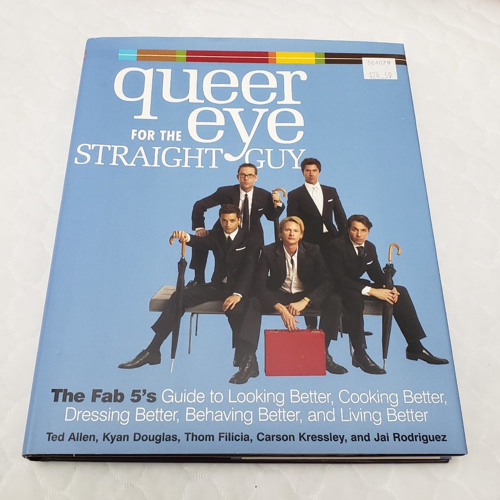 Queer Eye For The Straight Guy Hardcover Book